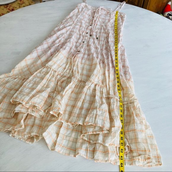 Free People Plaid City Maxi Dress - Picture 14 of 14
